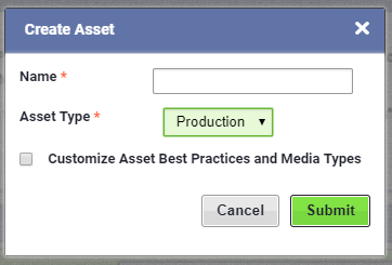 Create Asset